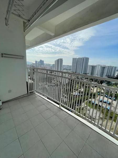 Pangsapuri untuk Disewa di Relau Vista Apartment - Arvind Lee - Balcony - PropertyGuru.com.my