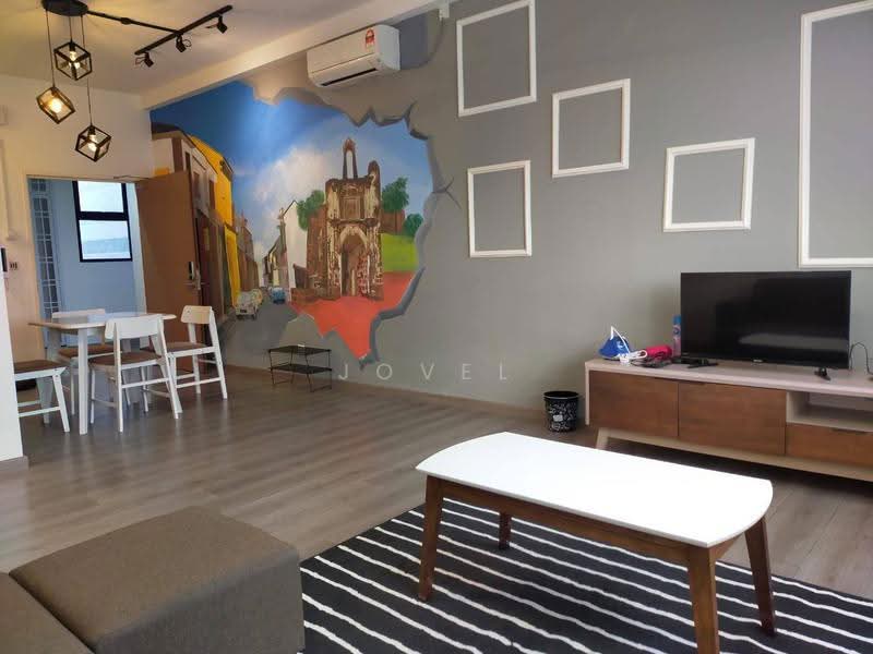 Kediaman Servis untuk Dijual di Meridin Suites @ The Meridin - Jovel Lim - Living Room - PropertyGuru.com.my