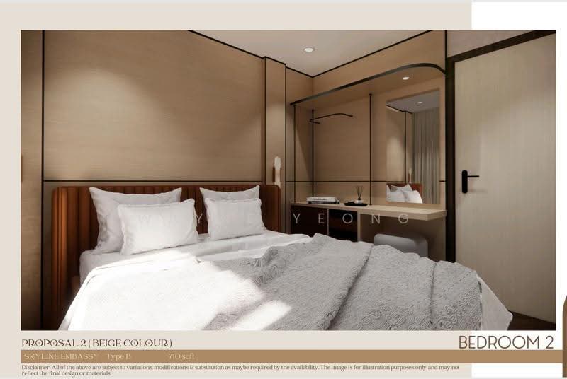 Kediaman Servis untuk Disewa di Skyline Embassy - Wayne Yeong - PropertyGuru.com.my