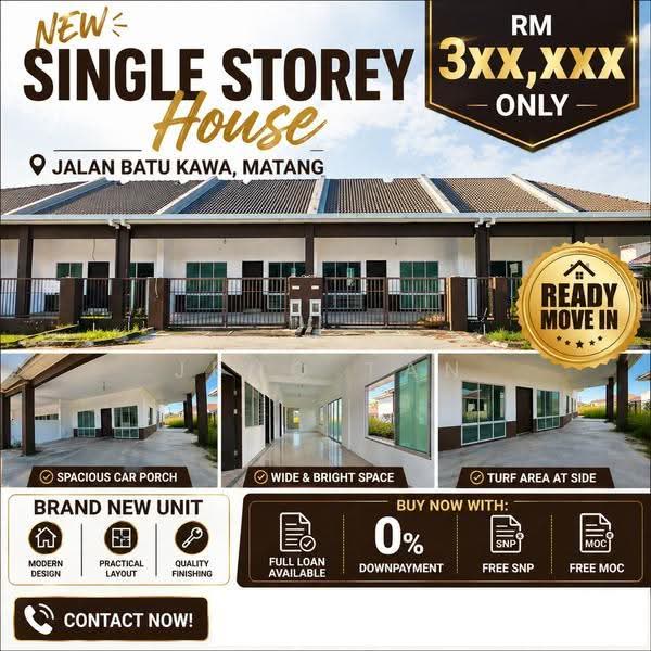 Terraced House for Sale in Kuching (Sarawak) - Jeno Tan - Exterior - PropertyGuru.com.my