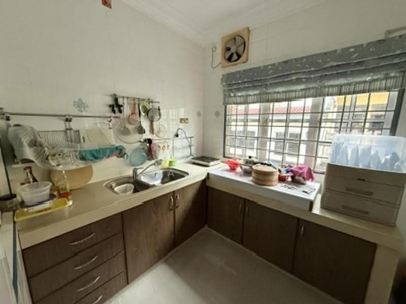 Rumah Teres 2-Tingkat untuk Dijual di Desa Melati (Nilai) - Xavier Lim - Rear Extension Area / Kitchen - PropertyGuru.com.my