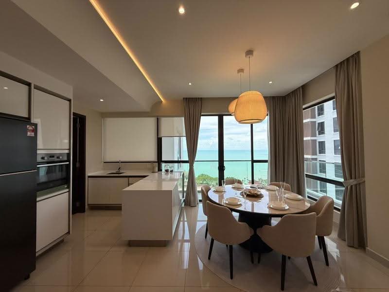 Kondominium untuk Dijual di The Marin at Ferringhi - Rain Yu - Kitchen & Dining - PropertyGuru.com.my