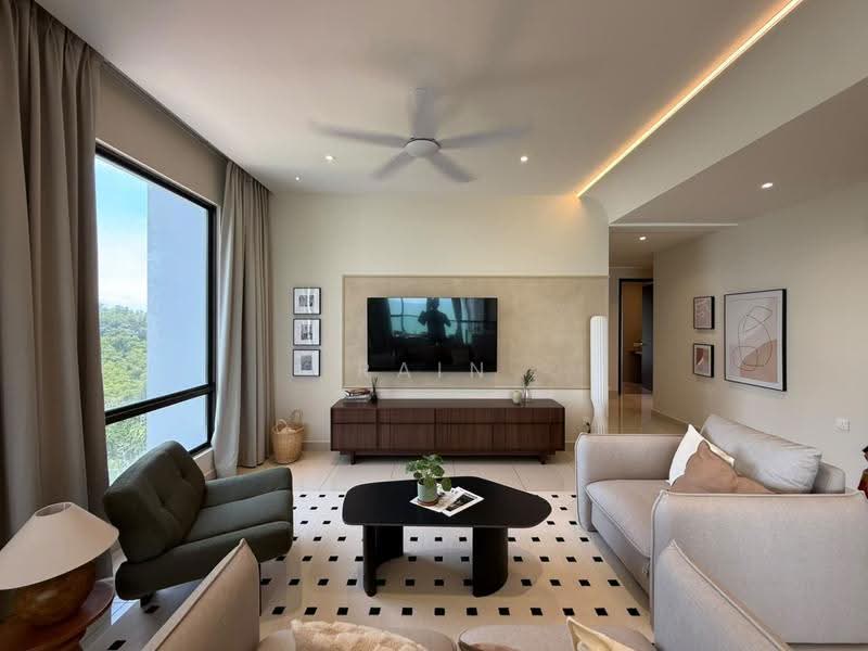 Kondominium untuk Dijual di The Marin at Ferringhi - Rain Yu - Living Room - PropertyGuru.com.my