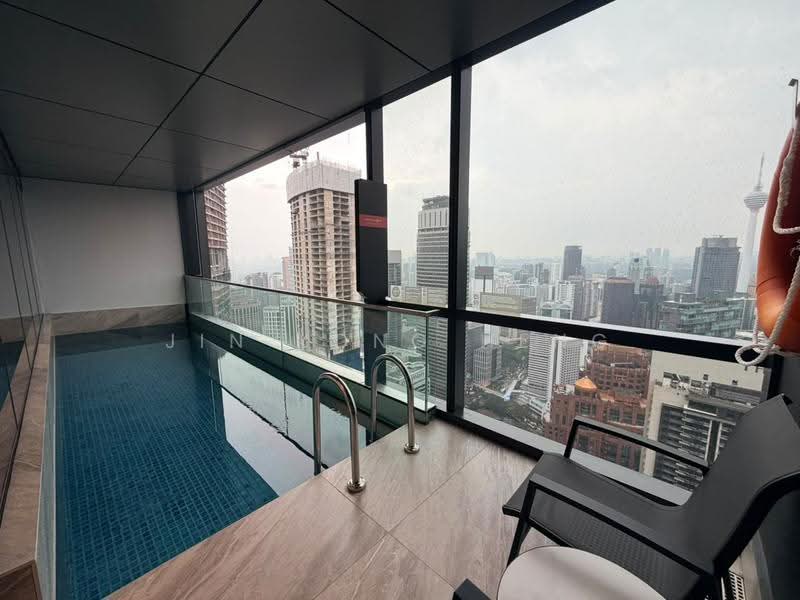 Service Residence for Sale at Imperial Lexis - Jin Yong Heng - Pool - PropertyGuru.com.my