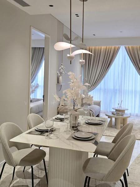 Kediaman Servis untuk Disewa di SO Sofitel Kuala Lumpur Residences - Vannesa Tay - Dining Room - PropertyGuru.com.my