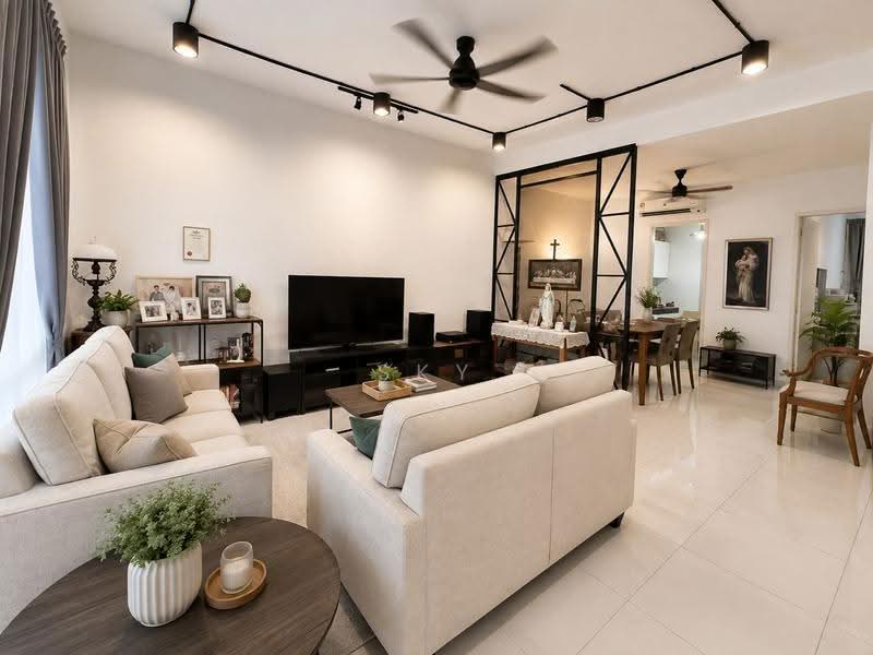 2-storey Terraced House for Sale in Eco Summer (Johor Bahru) - Sky Tan - Living Room - PropertyGuru.com.my