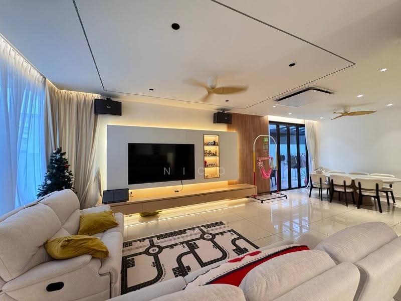Rumah Kluster untuk Dijual di Skudai (Johor) - Nico Chong - Living Room - PropertyGuru.com.my