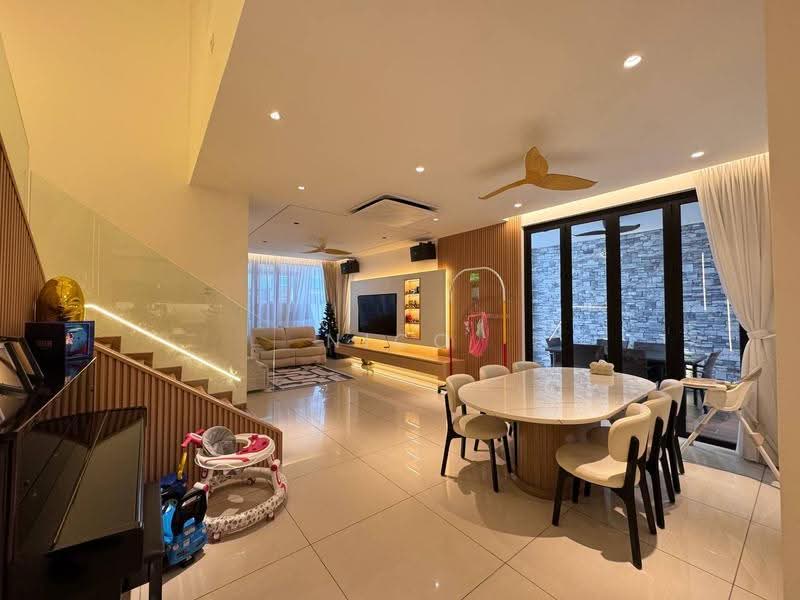 Rumah Kluster untuk Dijual di Skudai (Johor) - Nico Chong - Living Room - PropertyGuru.com.my