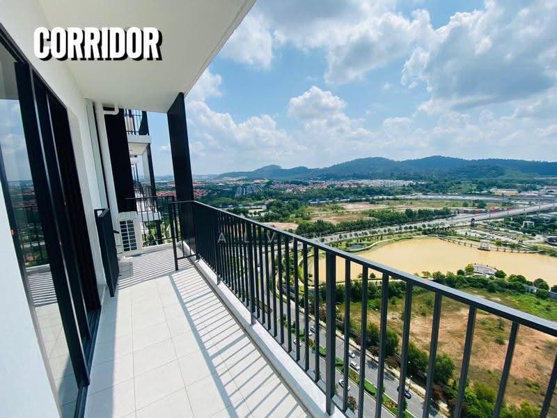 Kediaman Servis untuk Disewa di Huni @ Eco Ardence - Alvin Seah - Balcony - PropertyGuru.com.my