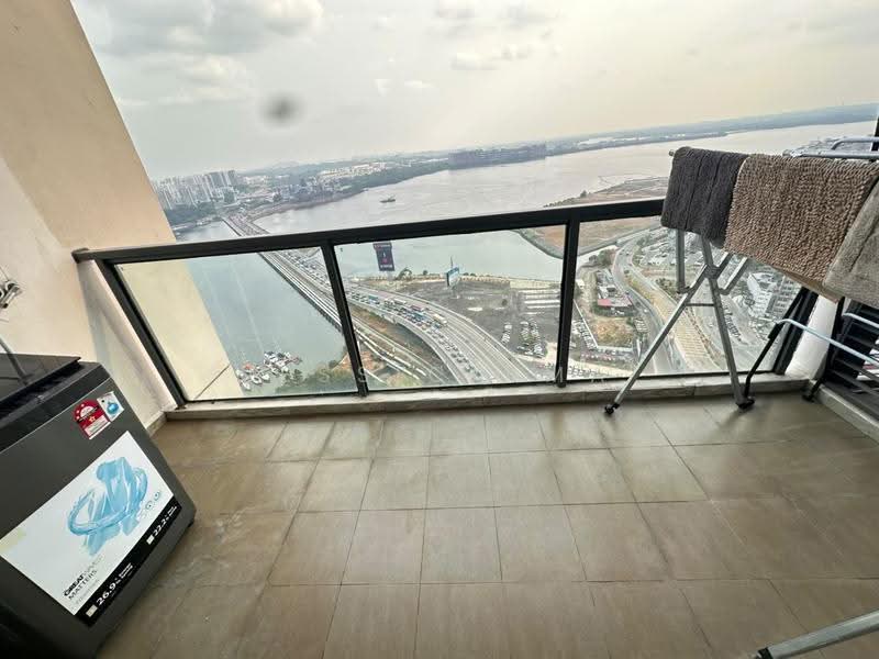 Service Residence for Rent at R&F Princess Cove Phase 1 - Jessica Ma - Balcony - PropertyGuru.com.my