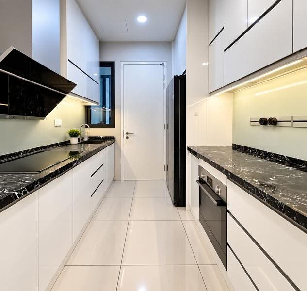 Kediaman Servis untuk Disewa di Tropicana Gardens - Vannesa Tay - Kitchen - PropertyGuru.com.my