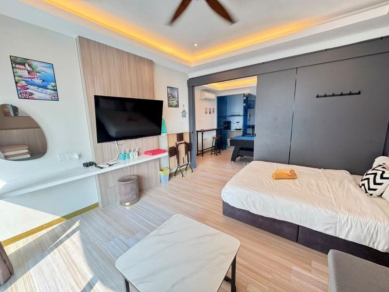 Kediaman Servis untuk Disewa di The Wave Residence - Nick Yaw - Living Room - PropertyGuru.com.my