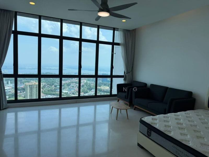 Service Residence for Rent at Setia Sky 88 - Ray Wong - Living Room - PropertyGuru.com.my