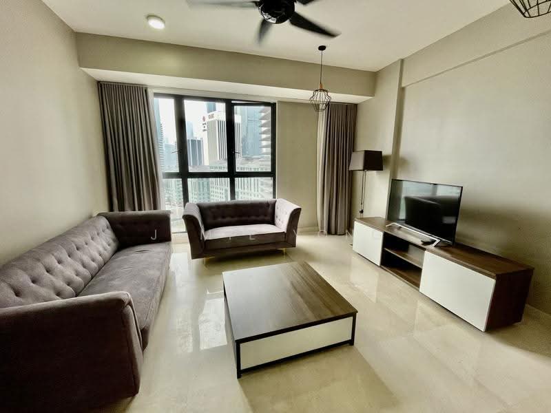 Service Residence for Rent at Serviced Residence @ KL Trillion - Jamie Yong - Living Room - PropertyGuru.com.my