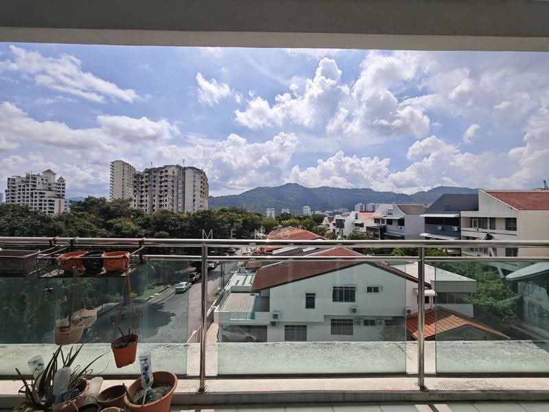 Kondominium untuk Dijual di The Uban Residence - Meng . - Balcony - PropertyGuru.com.my