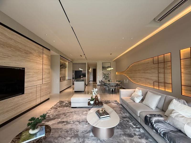 Kondominium untuk Dijual di Aosis Mont Kiara - Zev Sheum - Living Room - PropertyGuru.com.my