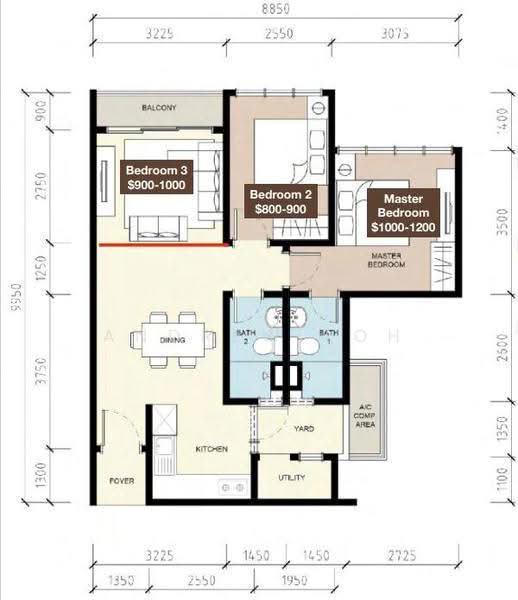 Kediaman Servis untuk Disewa di Lavile Kuala Lumpur - Andrew Loh - PropertyGuru.com.my