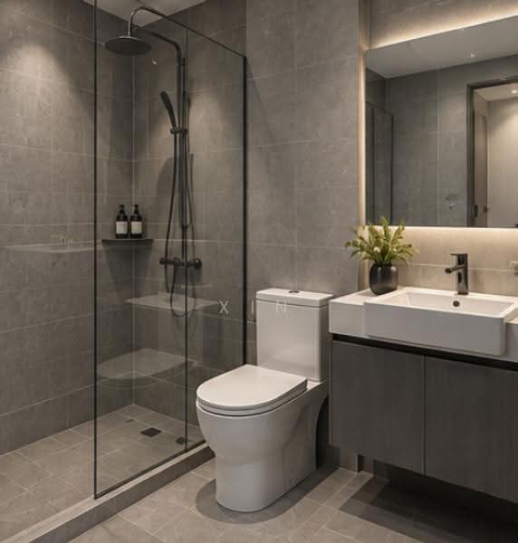 Service Residence for Sale at Cybersquare - Xin Nee - Bathroom - PropertyGuru.com.my