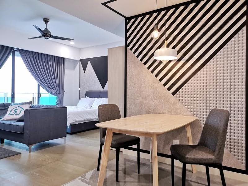 Service Residence for Sale at Ooak Serviced Apartments @ Kiara 163 - Zac Zairi - Living Room - PropertyGuru.com.my