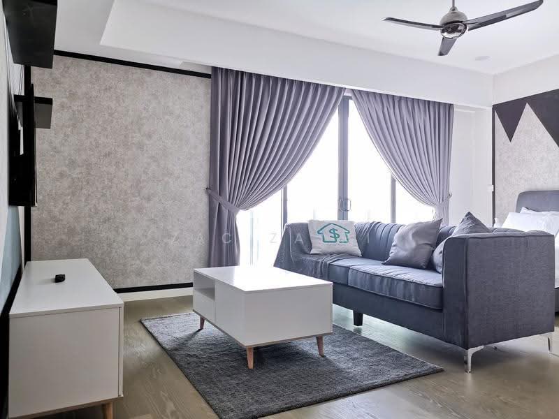 Service Residence for Sale at Ooak Serviced Apartments @ Kiara 163 - Zac Zairi - Living Room - PropertyGuru.com.my