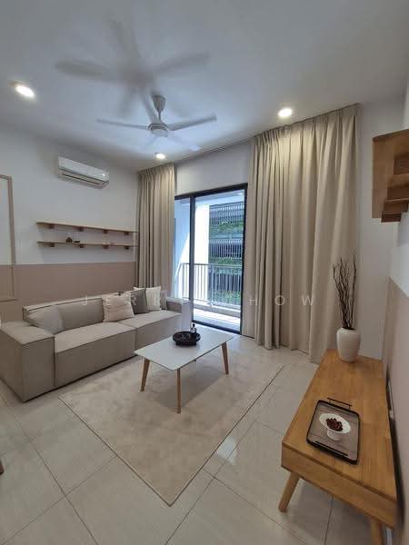 Kondominium untuk Disewa di One Cochrane Residence - Jerry Chow - Living Room - PropertyGuru.com.my