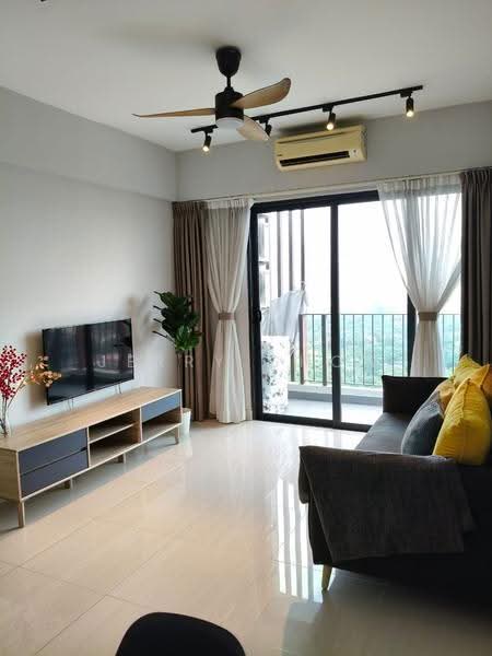 Kondominium untuk Disewa di One Cochrane Residence - Jerry Chow - Living Room - PropertyGuru.com.my