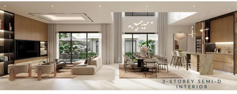 Semi-Detached House for Sale in Serdang (Seri Kembangan) - Ivan Lim - Living Room - PropertyGuru.com.my