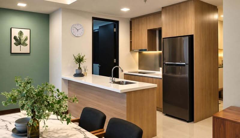 Service Residence for Rent at The Tamarind - KK Kwok - Kitchen - PropertyGuru.com.my