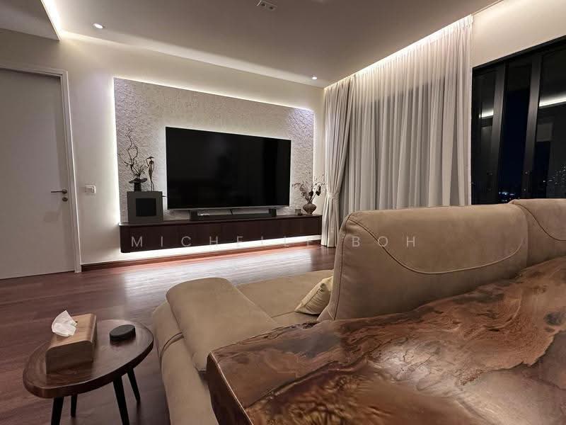 Condominium for Sale at GenKL - Michelle Boh - Living Room - PropertyGuru.com.my