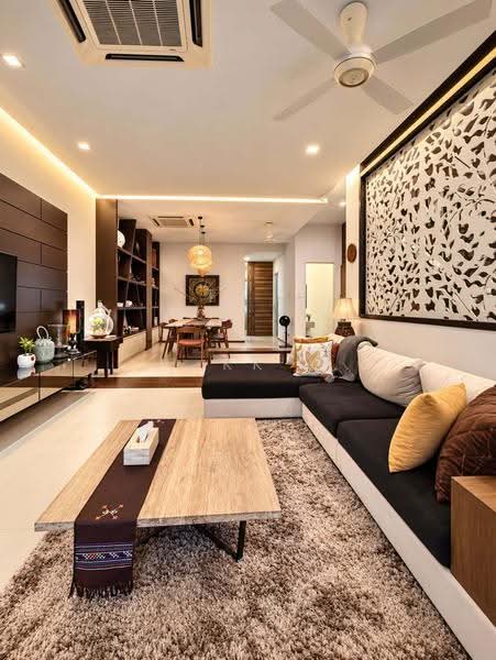 Rumah Teres 3-Tingkat untuk Dijual di Tanjung Bungah (Penang) - KK Kwok - Living Room - PropertyGuru.com.my