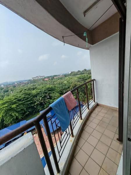 Apartment for Sale at Pangsapuri Anggerik Indah - Azzad Zarull - Balcony - PropertyGuru.com.my