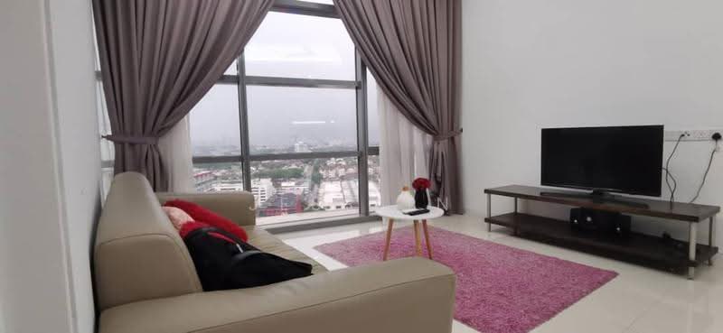 Service Residence for Rent at The Azure Residences - Jesslyn Tong - Living Room - PropertyGuru.com.my