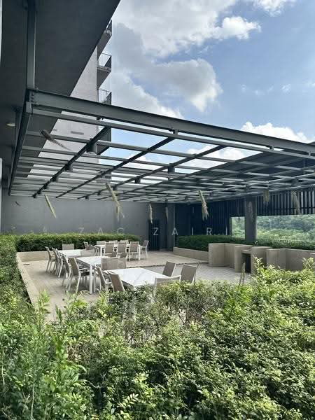 Service Residence for Sale at Cubic Botanical - Zac Zairi - Balcony - PropertyGuru.com.my