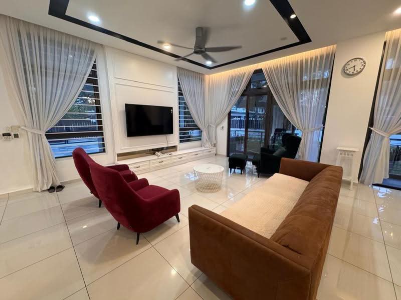 Rumah Kluster untuk Disewa di Eco Botanic (Iskandar Puteri (Nusajaya)) - Kate Tee - Living Room - PropertyGuru.com.my