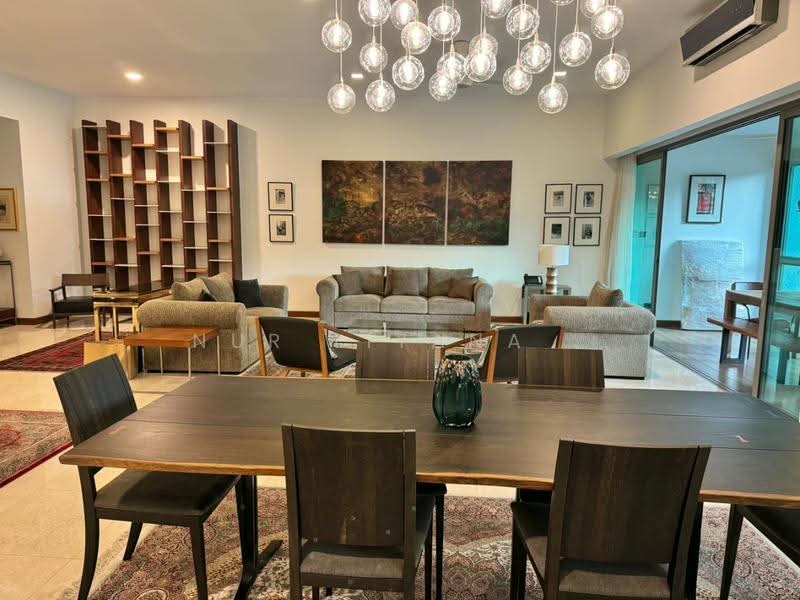 Condominium for Rent at Seni Mont Kiara - Nur Liyana . - Living Room - PropertyGuru.com.my