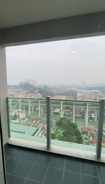 Service Residence for Rent at Maxim Residences - GRACE SUM - Balcony - PropertyGuru.com.my