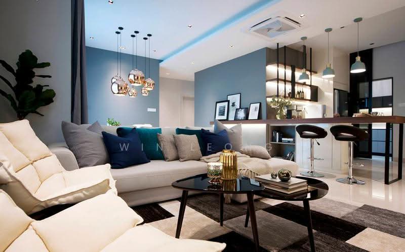Service Residence for Sale at Tuan Straits Residency - Win Leong - Living Room - PropertyGuru.com.my
