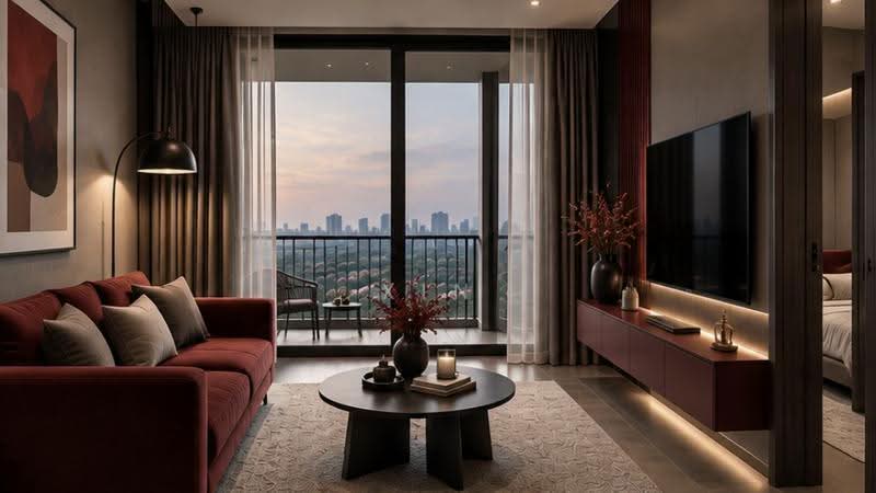 Condominium for Sale at Shaftsbury Residence - Xin Nee - Living Room - PropertyGuru.com.my