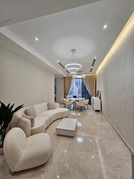 Service Residence for Rent at The Manor - Adrian Ng - Living Room - PropertyGuru.com.my