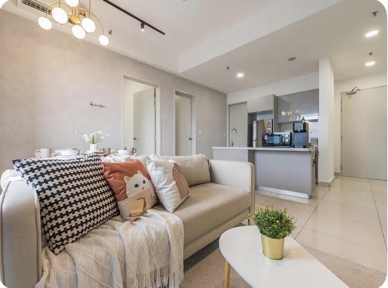 Service Residence for Sale at Trion @ KL - Man Tan - Living Room - PropertyGuru.com.my