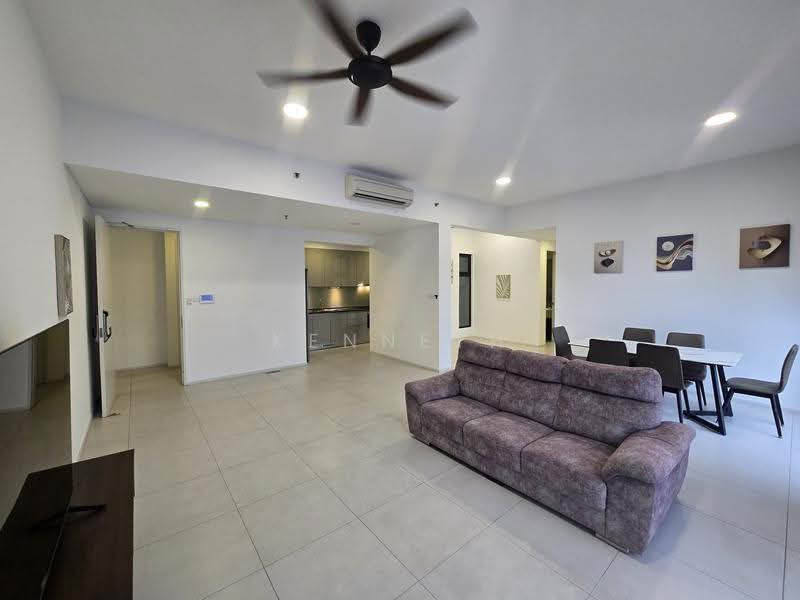 Kediaman Servis untuk Disewa di Ativo Suites @ Damansara Avenue - Kenneth - Living Room - PropertyGuru.com.my