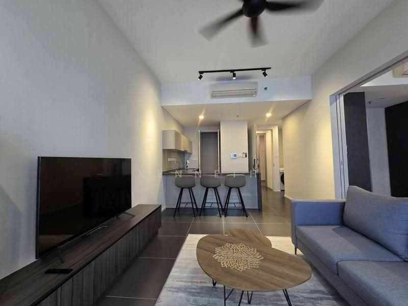Kediaman Servis untuk Disewa di Ativo Suites @ Damansara Avenue - Kenneth Wang - Living Room - PropertyGuru.com.my