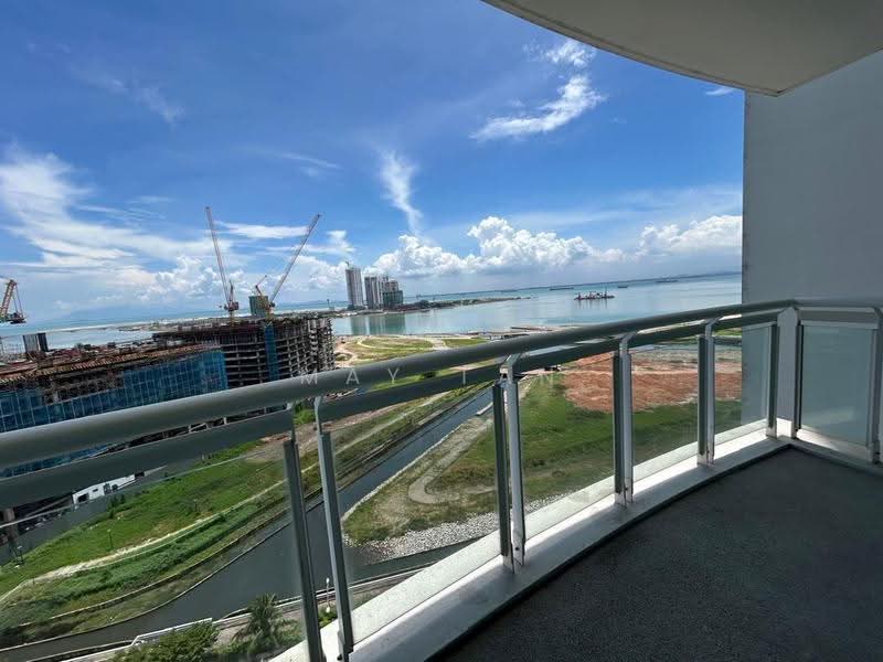 Kondominium untuk Disewa di Gurney Paragon - May Tan - Balcony - PropertyGuru.com.my