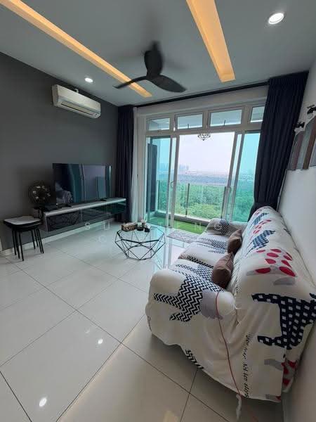 Kediaman Servis untuk Dijual di D'Suites Akasia Horizon @ Horizon Hills - Suk Teng Choong - Living Room - PropertyGuru.com.my