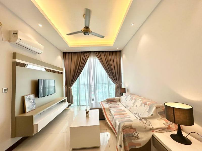 Service Residence for Rent at Paragon Suites @ CIQ - Alex How - Living Room - PropertyGuru.com.my