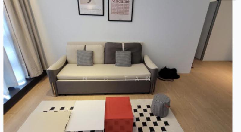 Service Residence for Rent at Bangsar Trade Centre - Nic Tan - Living Room - PropertyGuru.com.my