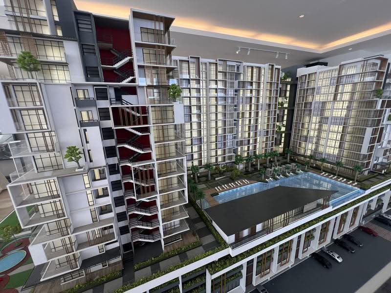 Kondominium untuk Dijual di Onyx Residence @ Gala City - Jimmyy Chin - Exterior - PropertyGuru.com.my