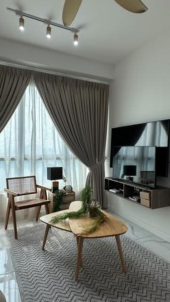 Kediaman Servis untuk Disewa di Cubic Botanical - Ally Lee - Living Room - PropertyGuru.com.my