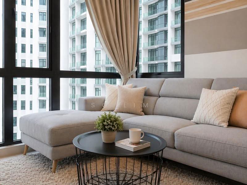Service Residence for Rent at Wave @ Marina Cove - Sq Lim - Living Room - PropertyGuru.com.my