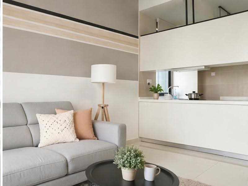 Service Residence for Rent at Wave @ Marina Cove - Sq Lim - Living Room - PropertyGuru.com.my